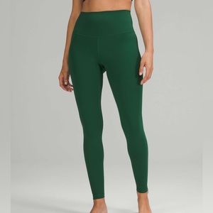 LuluLemon 28in Align Leggings - Everglades Green